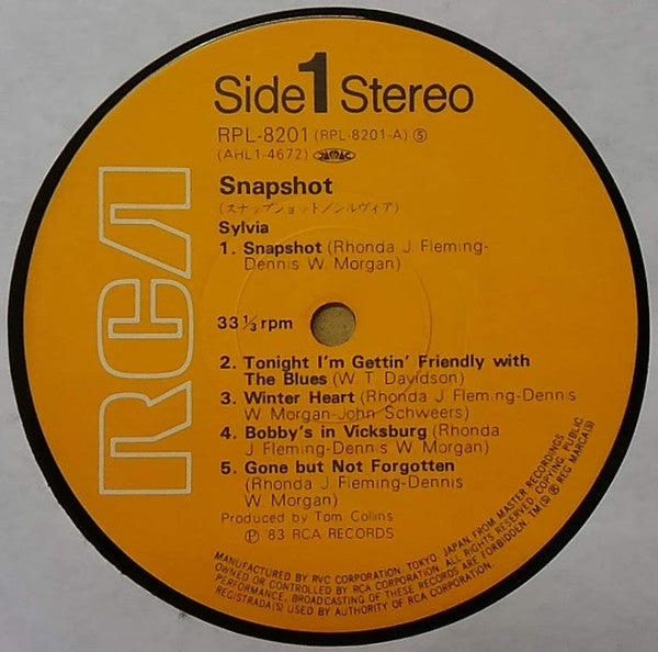 Release: Snapshot-Vinyl-Japan-1983-RPL-8201-18346447