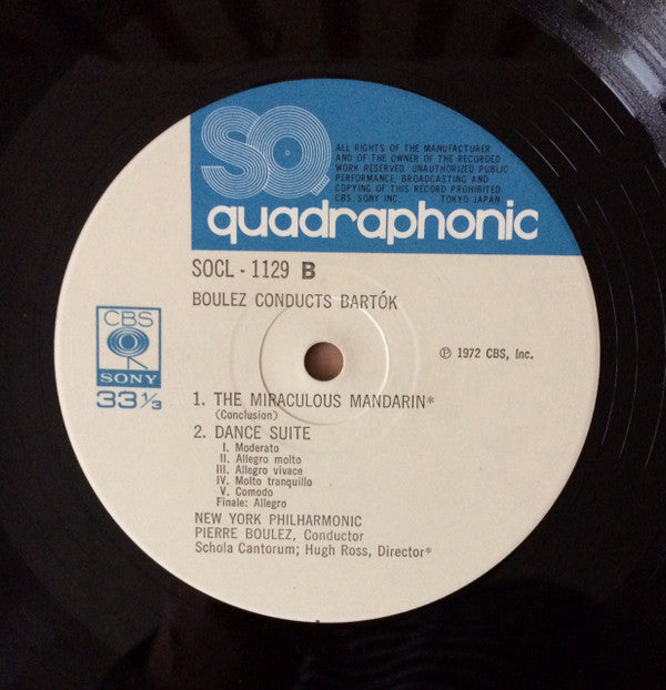 The Miraculous Mandarin (Complete) / Dance Suite