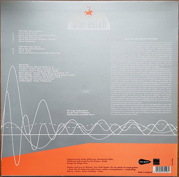 Master Release: The Groop Played "Space Age Batchelor Pad Music" by Stereolab