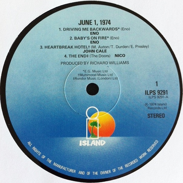 June 1, 1974