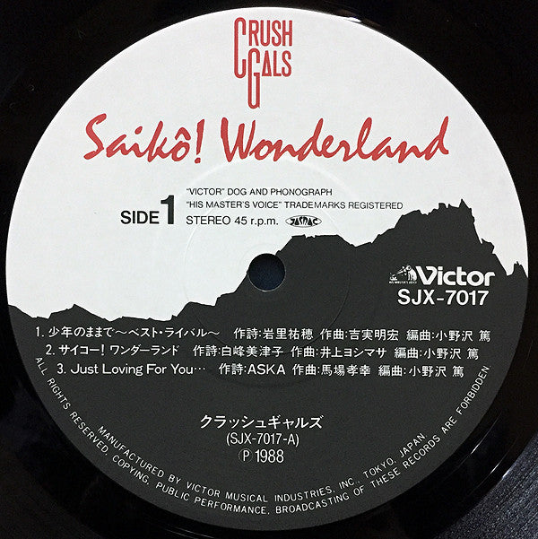 Saiko! Wonderland = サイコー！ ワンダーランド
