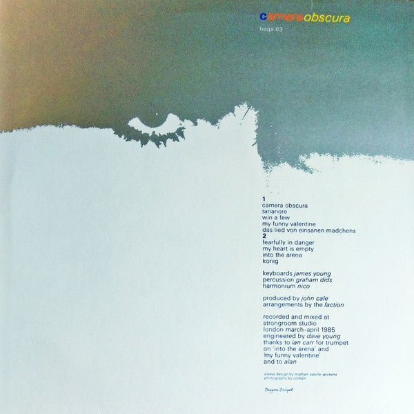 Release: Camera Obscura-Vinyl-UK-1985-BEGA 63-13515433