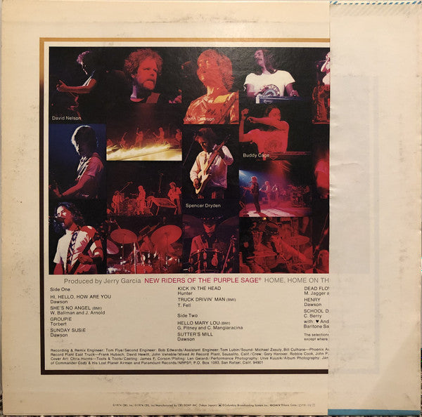 Release: Home, Home On The Road-Vinyl-Japan-1974-SOPM 127-14195811