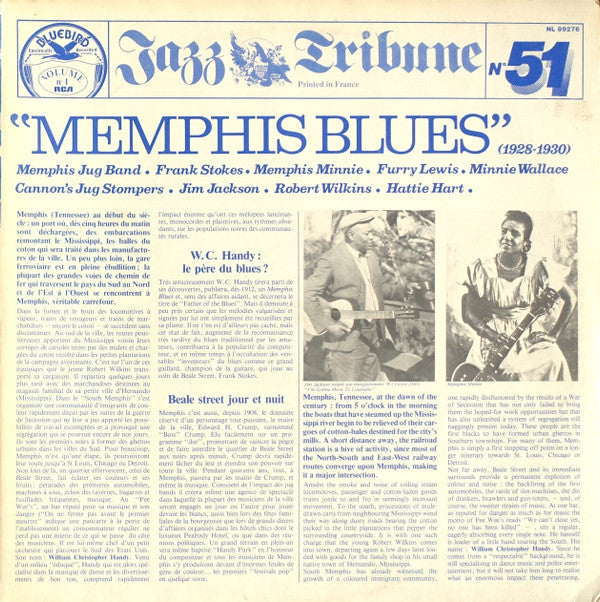 Master Release: Memphis Blues (1928-1930) by Various