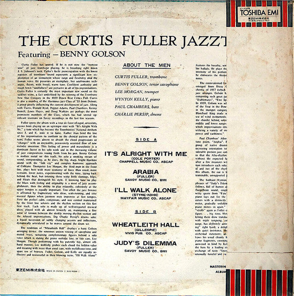 The Curtis Fuller Jazztet