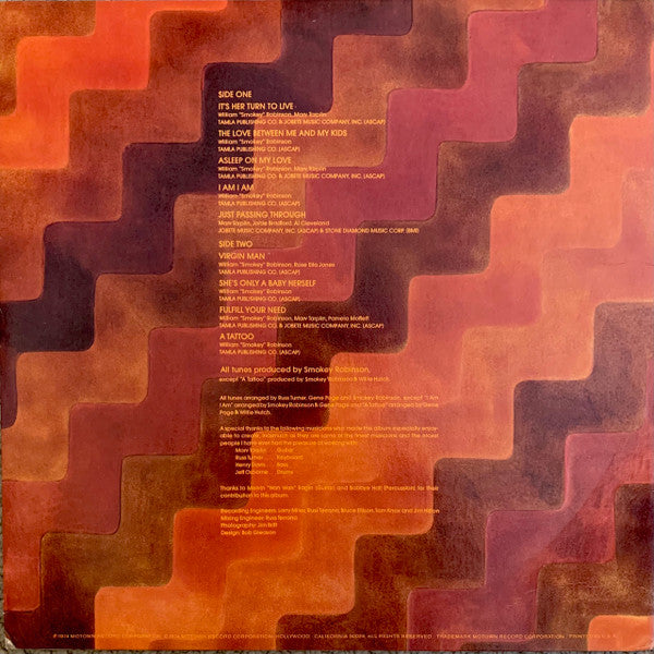 Release: Pure Smokey-Vinyl-US-1974-T6-331S1, T 331V1-11688645