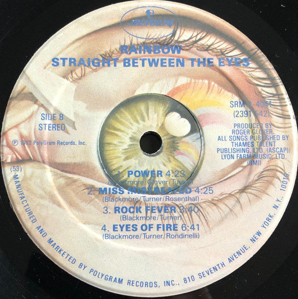 Straight Between The Eyes