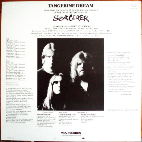 Release: Music From The Original Motion Picture Soundtrack "Sorcerer"-Vinyl-UK-None-MCL 1646, COPS 10346-11140017