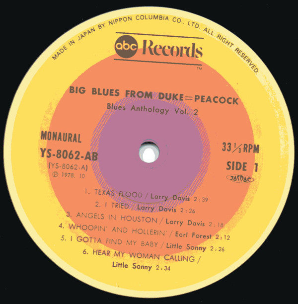 Big Blues From Duke & Peacock (Blues Anthology Vol. 2)