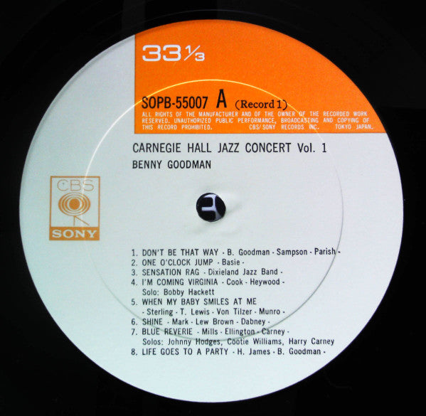 The Famous 1938 Carnegie Hall Jazz Concert