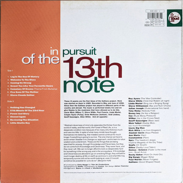 In Pursuit Of The 13th Note