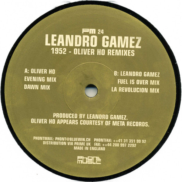 1952 (Oliver Ho Remixes)