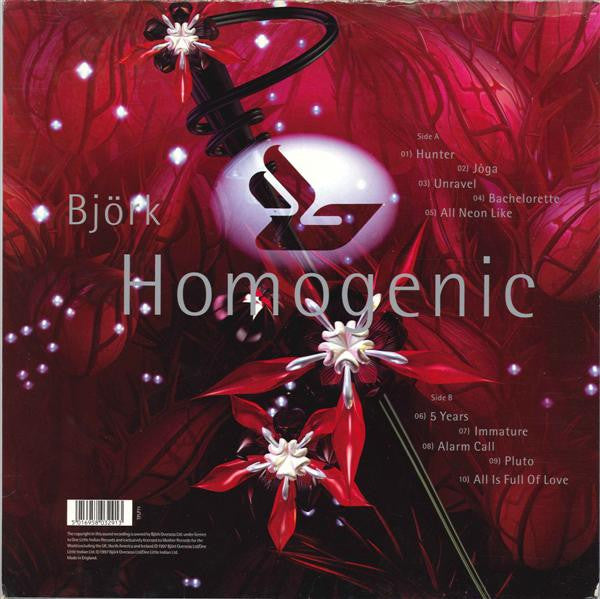Master Release: Homogenic by Björk
