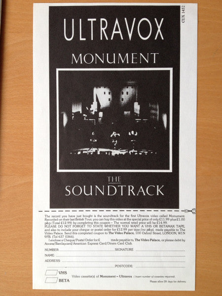 Monument The Soundtrack