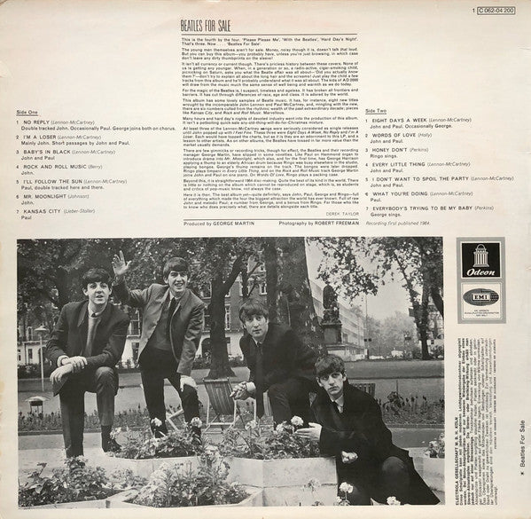 Release: Beatles For Sale-Vinyl-Germany-1972-1C 062-04 200-4322822