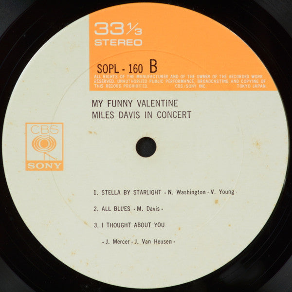 My Funny Valentine - Miles Davis In Concert
