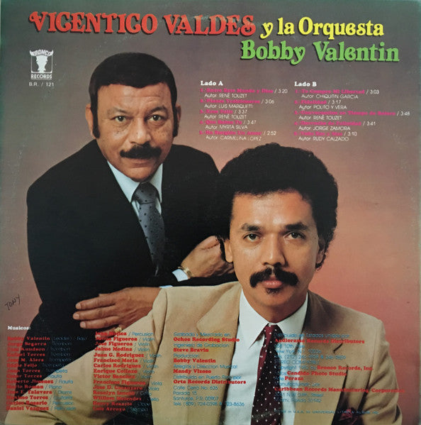 Vicentico Valdés y la Orquesta Bobby Valentin