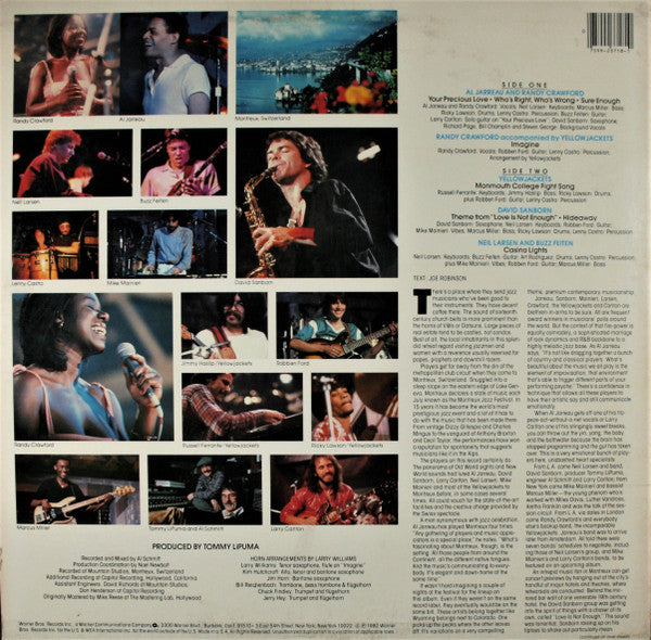 Release: Casino Lights-Vinyl-US-1982-9 23718-1, 1-23718-5007332