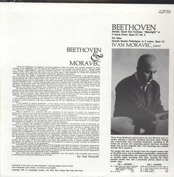Master Release: Beethoven Sonatas (Moonlight / Pathetique) by Ludwig van Beethoven