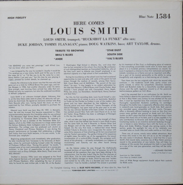 Here Comes Louis Smith