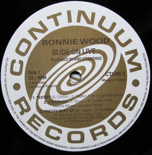 Slide On Live - Plugged In And Standing