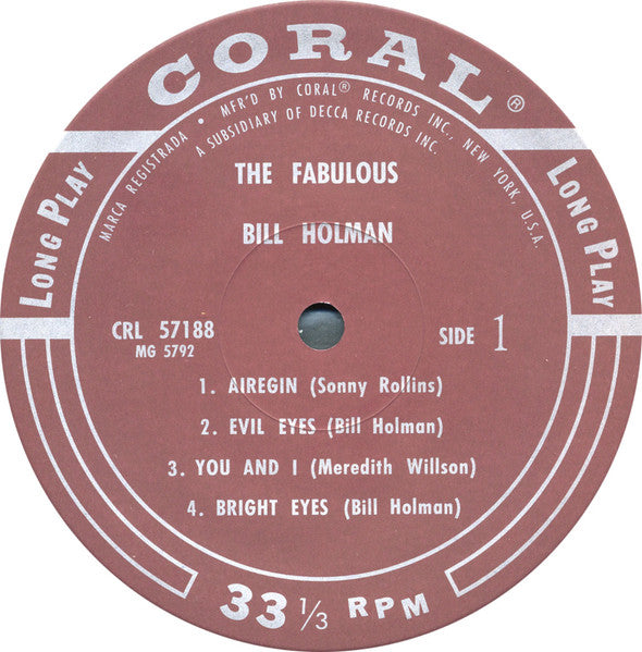 The Fabulous Bill Holman