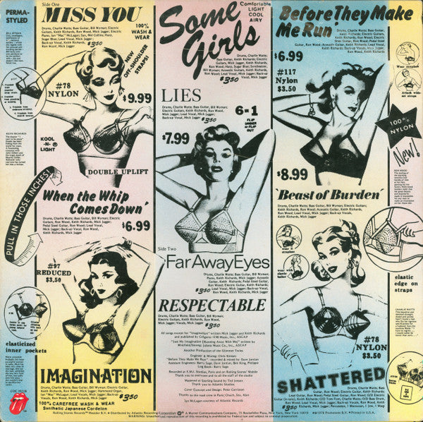 Release: Some Girls-Vinyl-US-1978-COC 39108-3030104