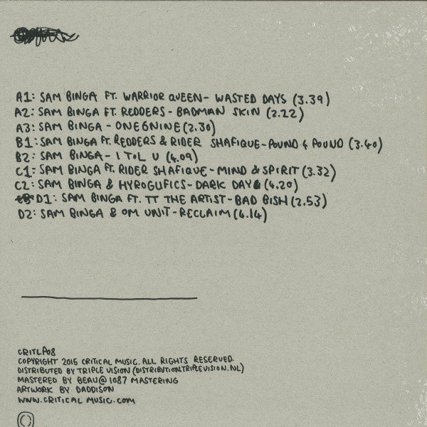 Master Release: Wasted Days by Sam Binga