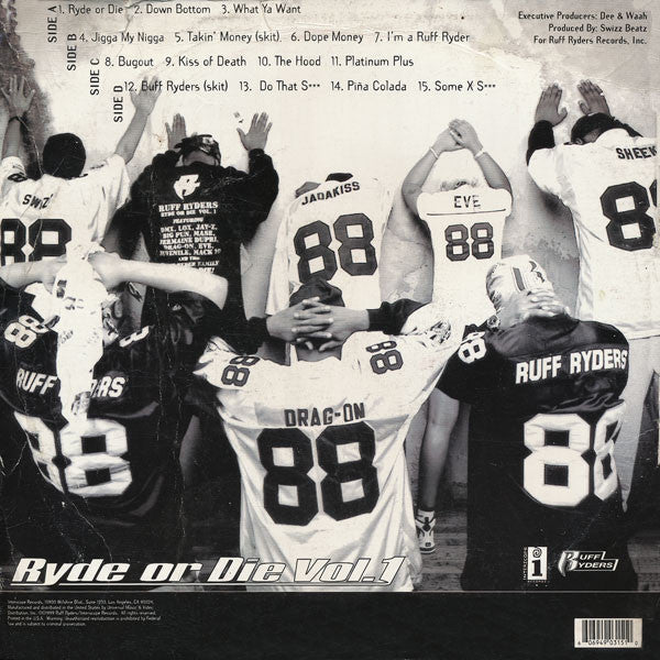 Master Release: Ryde Or Die Vol. 1 by Ruff Ryders