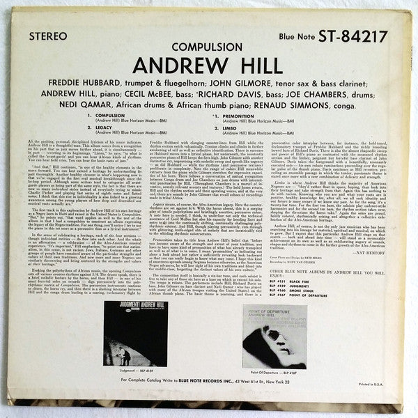 Release: Compulsion-Vinyl-US-1967-BST 84217-5020809