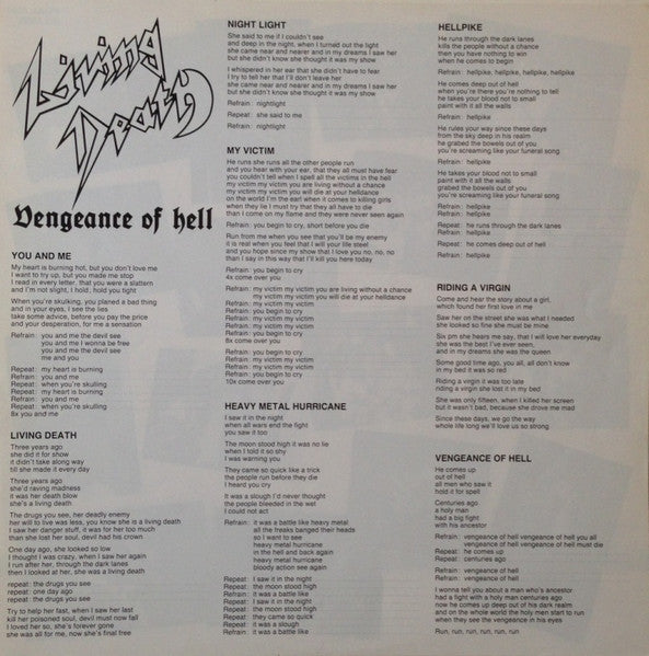 Vengeance Of Hell