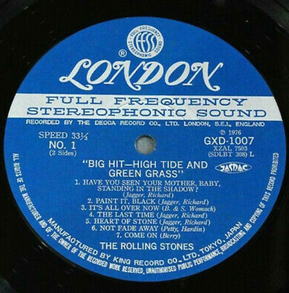 Big Hits [High Tide And Green Grass]