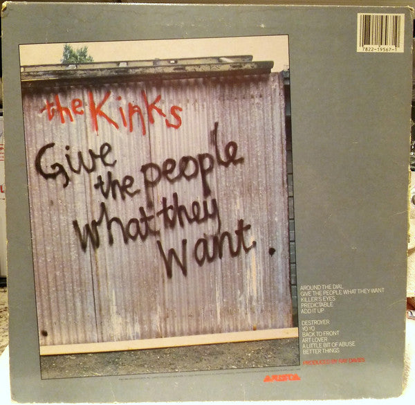 Release: Give The People What They Want-Vinyl-US-1981-AL 9567-8390270