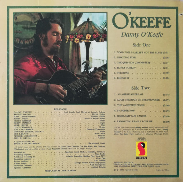 Master Release: O'Keefe by Danny O'Keefe