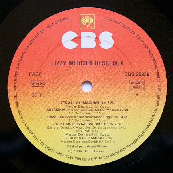Lizzy Mercier Descloux