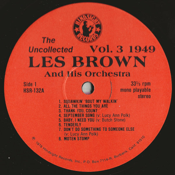 The Uncollected Les Brown, Vol. 3, 1949