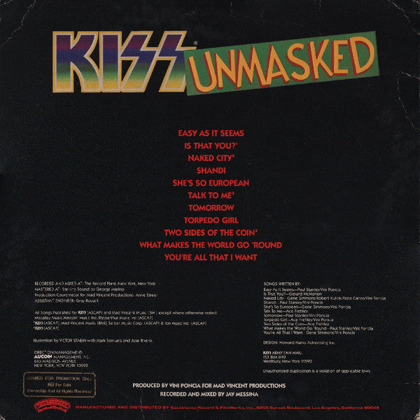 Release: Unmasked-Vinyl-US-1980-NBLP 7225DJ-4930624