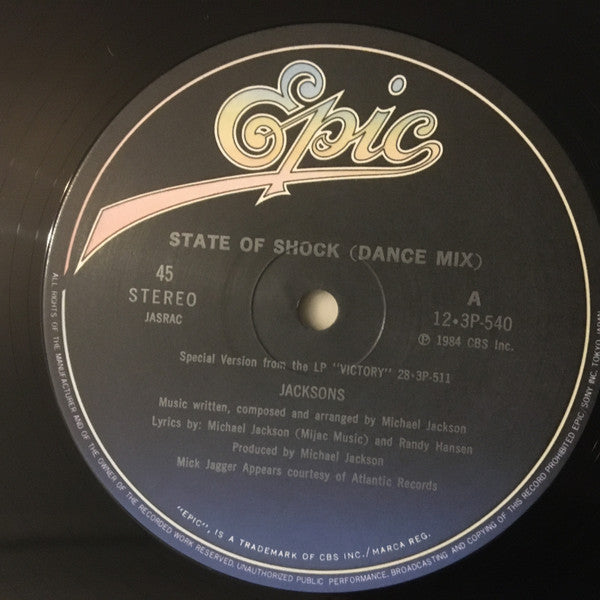 Release: State Of Shock-Vinyl-Japan-1984-12-3P-540-7356952