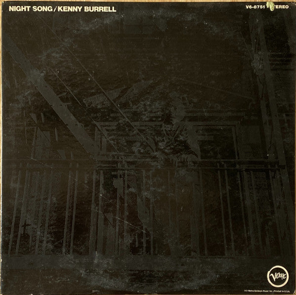 Release: Night Song-Vinyl-US-1969-V6-8751-7278022