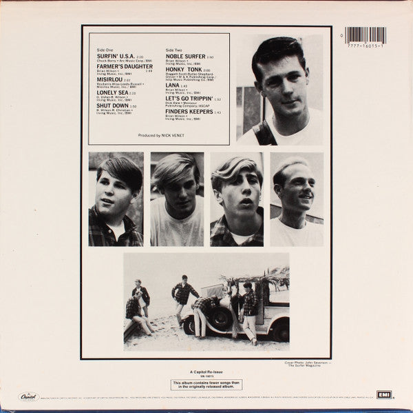 Release: Surfin' U.S.A.-Vinyl-US-1980-SN-16015-2366490