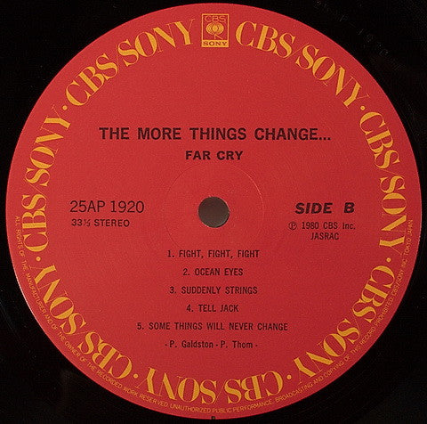 The More Things Change...