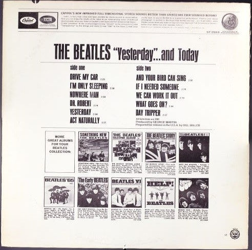 Release: Yesterday And Today-Vinyl-US-1971-ST 2553, ST-2553-2042848