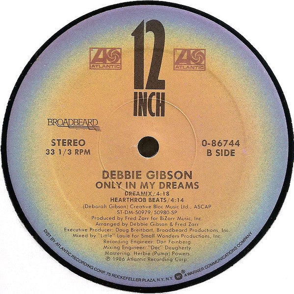 Master Release: Only In My Dreams by Debbie Gibson