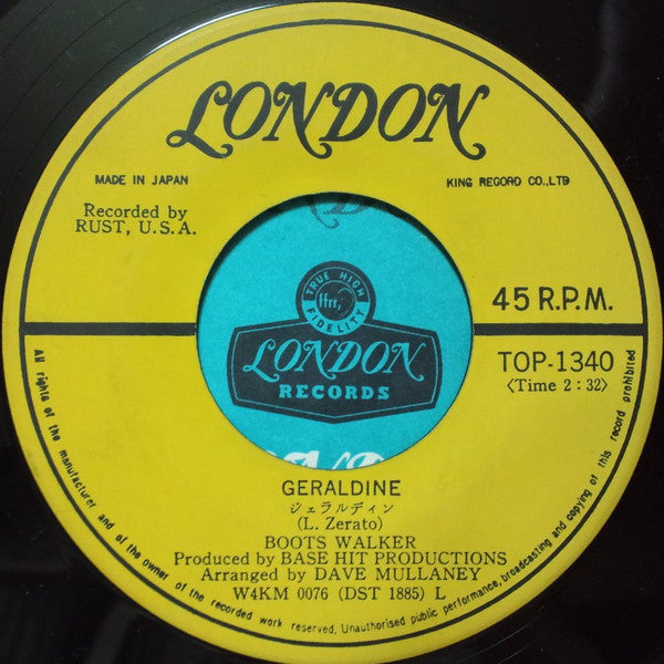 Geraldine / No One Knows