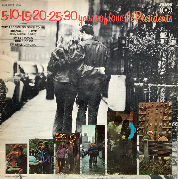 Master Release: 5-10-15-20-25-30 Years Of Love by Presidents