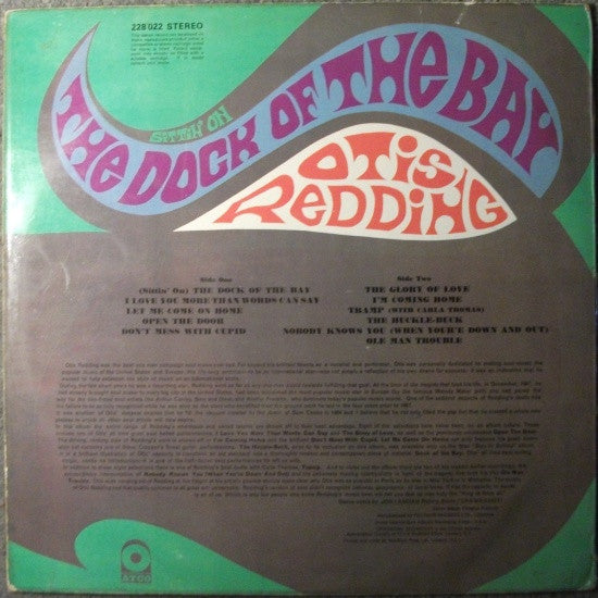 Release: The Dock Of The Bay-Vinyl-UK-1969-228 022, 228022-3731310