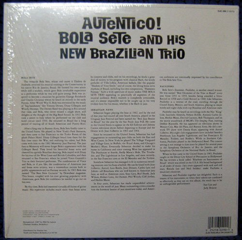 Master Release: Autentico! by Bola Sete And His New Brazilian Trio