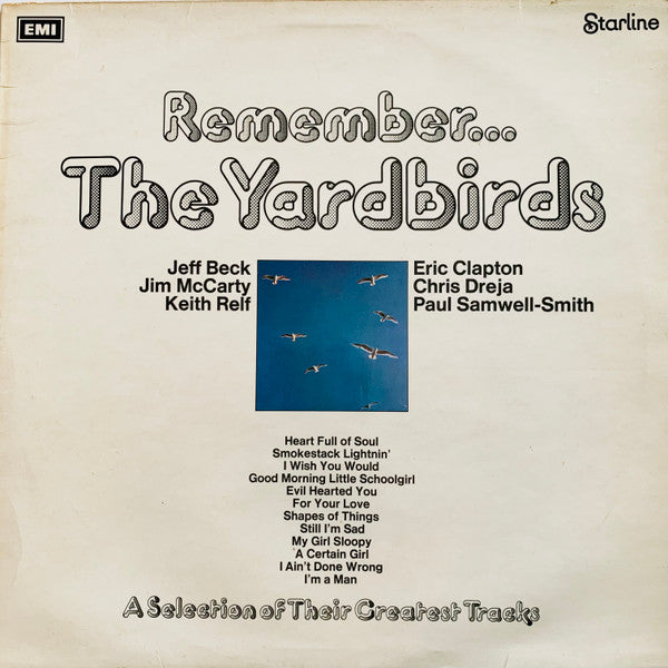 Release: Remember... The Yardbirds-Vinyl-UK-None-SRS 5069, 1E 048 ○ 92362-6693635