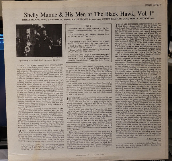 At The Black Hawk Vol. 1