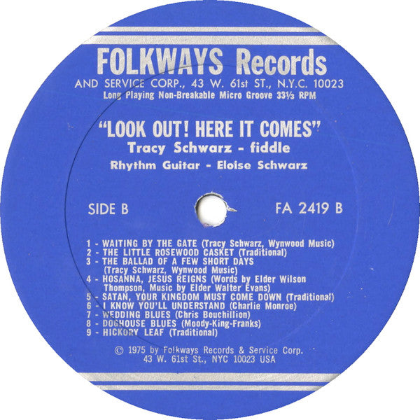 Look Out! Here It Comes